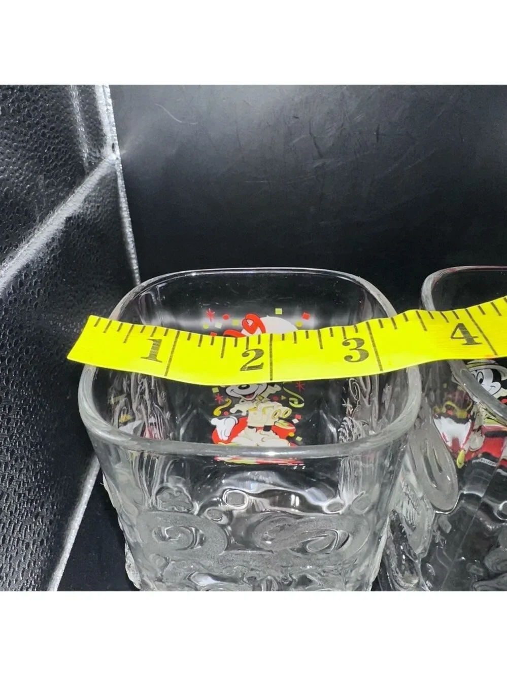 Excellent Vintage Walt Disney McDonald’s 2000 Celebration Drinking Glasses Set 4